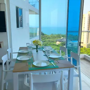 Apto. Con Alucinante Vista Al Mar Apartamento Santa Marta (Magdalena)
